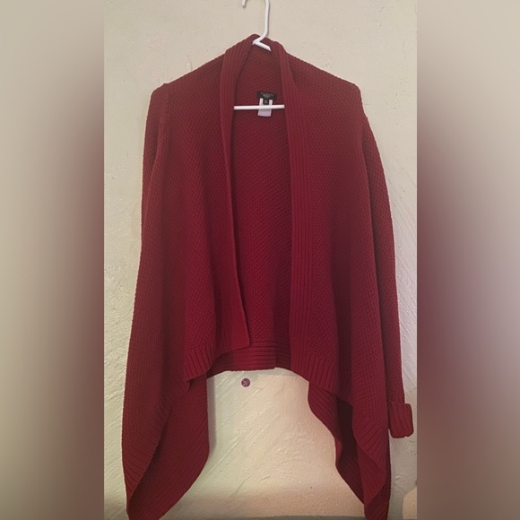 Talbots Red Cardigan - Picture 1 of 2